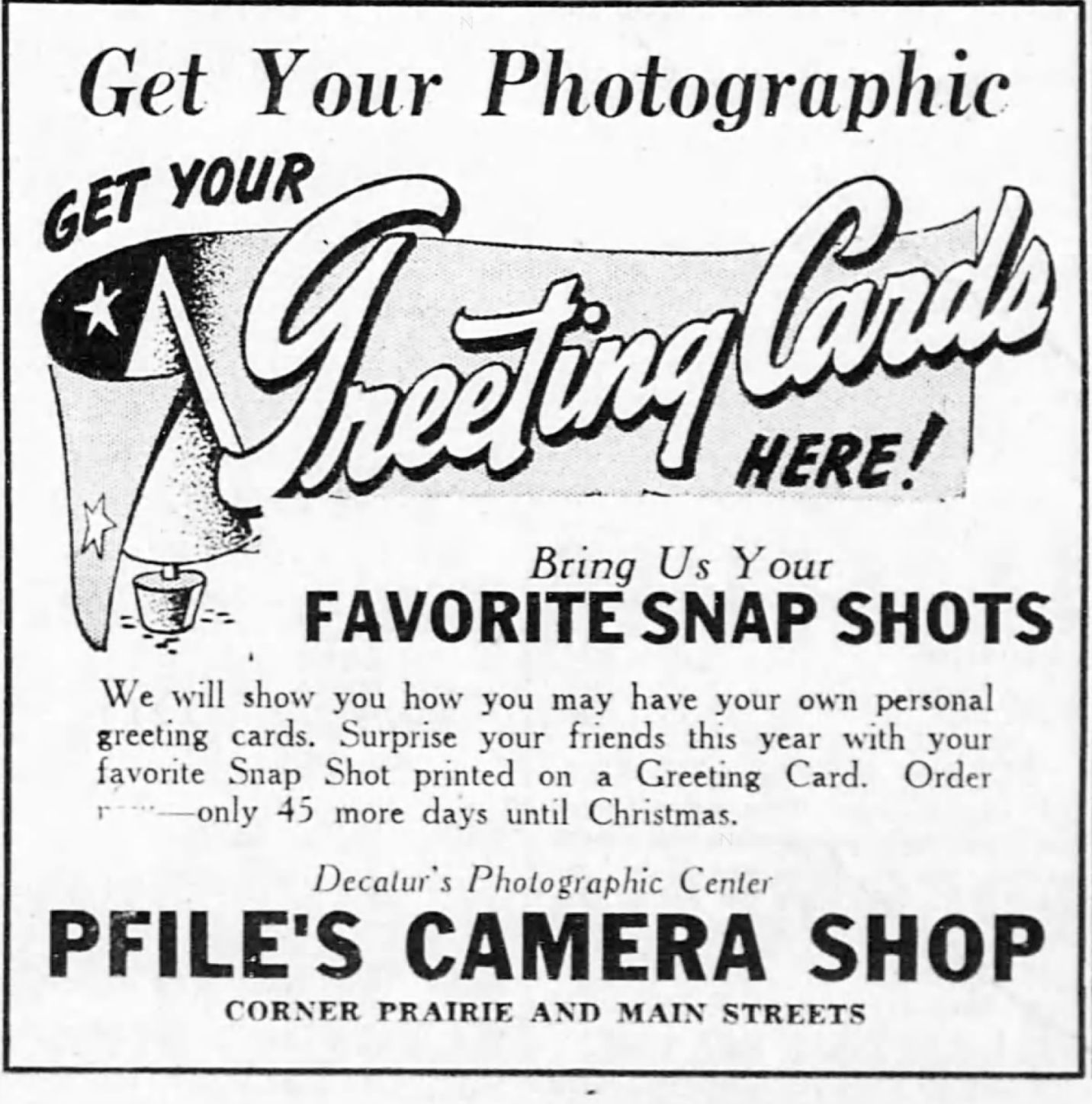 Get your photographic greeting cards